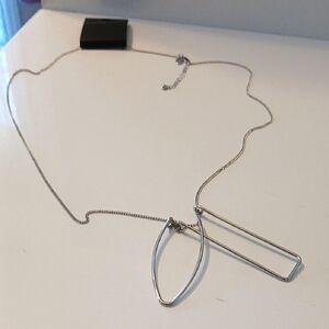 Expressions SIilver Necklace with Intricate Pendant Design NWT